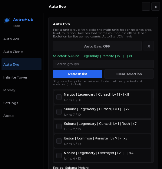 AstroHub Auto Evo